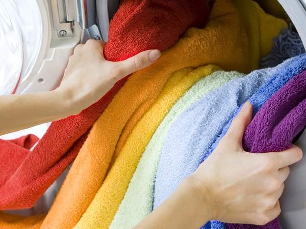 دور تند نرفتن لباسشویی به دلیل وزن زیاد لباس