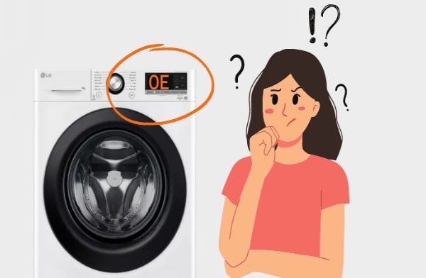 ارور OE ماشین لباسشویی ال جی