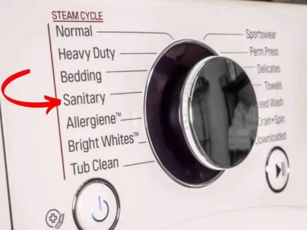 برنامه شستشوی stain care لباسشویی ال جی