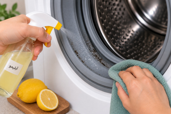 لاستیک درب را با آبلیمو تمیز کنید